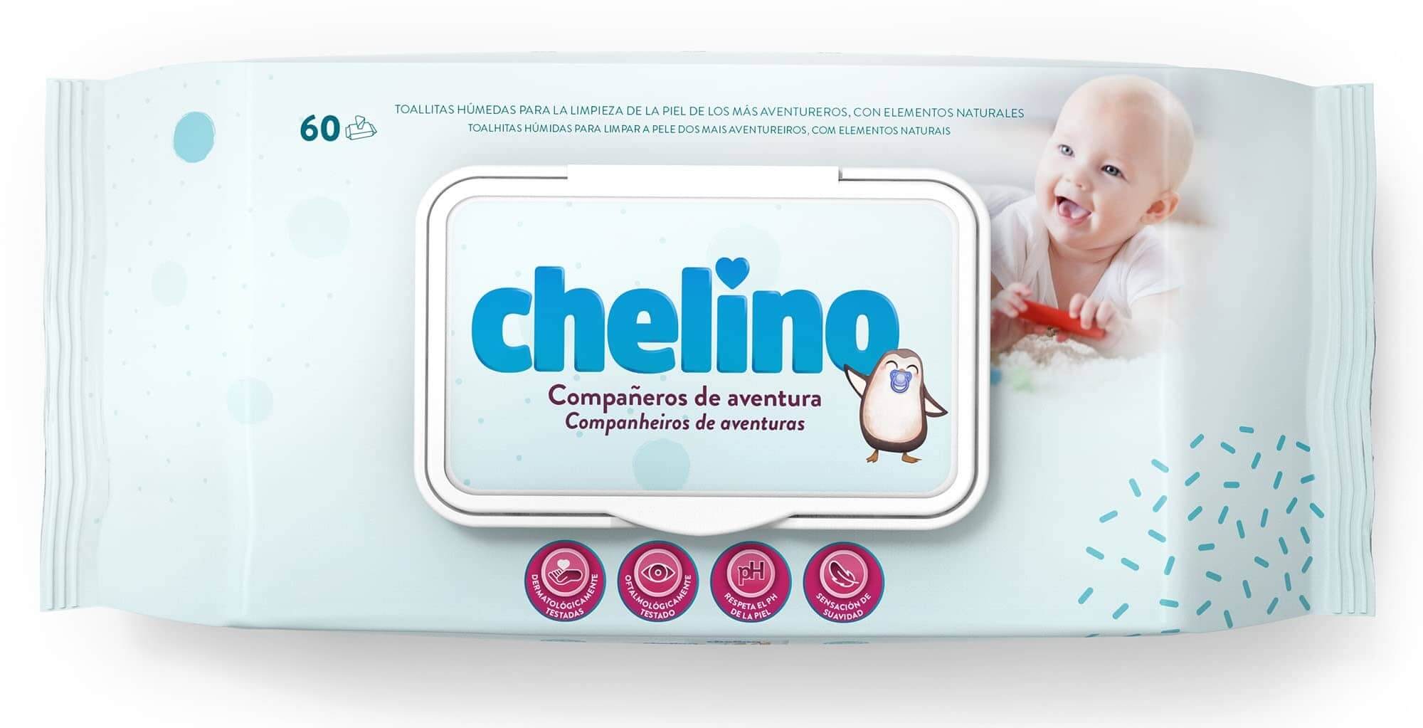 CHELINO FASHION LOVE TOALLITAS INFANTILES 20 TOALLITAS